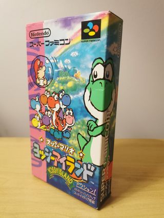 Super Mario World 2 :Yoshi's Island. Super Famicom