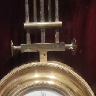 Orologio tedesco Biedermeier antico