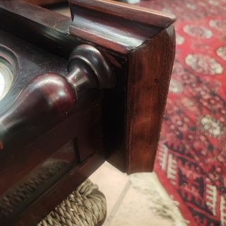 Orologio tedesco Biedermeier antico