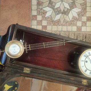 Orologio tedesco Biedermeier antico