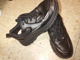 Bambas negras deportivas