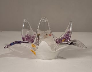 Vintage handmade ashtray in Murano glass ITA 1970 