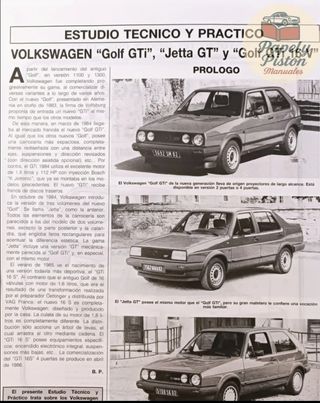MANUAL DE TALLER VOLKSWAGEN GOLF MK2 - JETTA