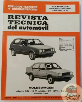 MANUAL DE TALLER VOLKSWAGEN GOLF MK2 - JETTA