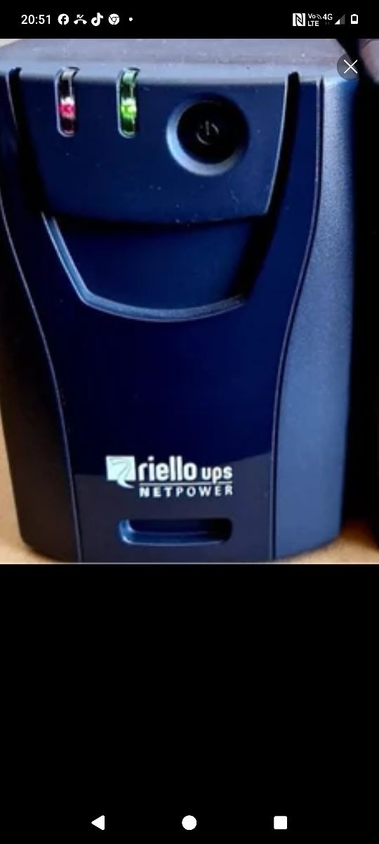 OPORTUNIDAD!!SAI Riello Netpower  UPS Tengo 2x50€