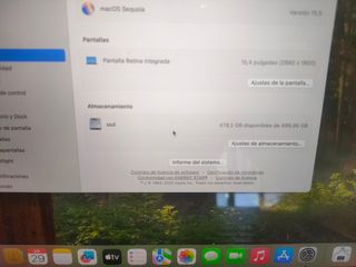 MACBOOK PRO 2019 15" i9/32 GB RAM/512 SSD