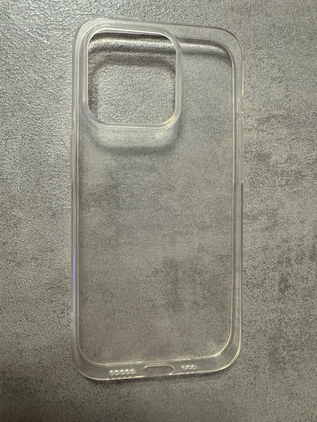 Custodia trasparente iPhone 15 Pro