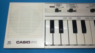 Casio PT-1 Teclado Vintage Retro blanco