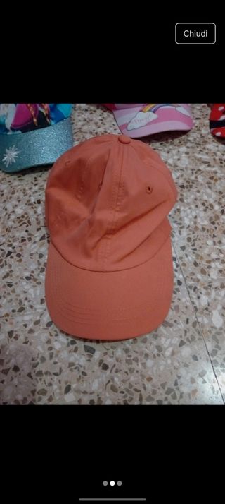 Berretto bimbo/a arancio