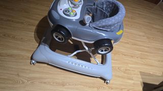 Andador Bebé Carro Gris