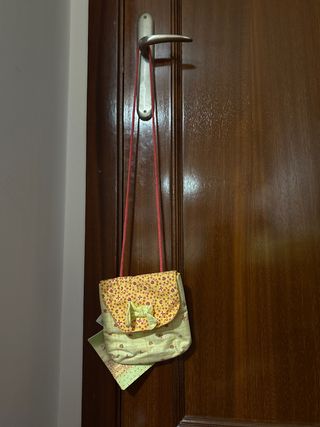 Bolso Busquets niña amarillo-rosa