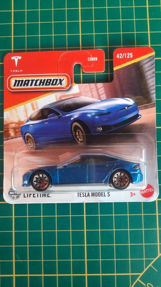 Tesla Model S - Matchbox