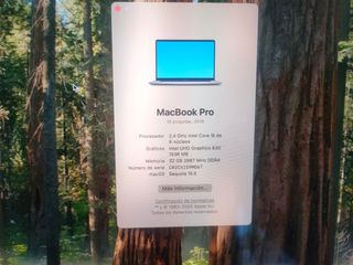 MACBOOK PRO 16" 2019 i9/32GB RAM/1TB TOPE DE GAMA 