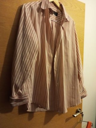 Blusa rayas rosa-blanca