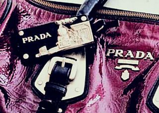 Bolso Prada Burdeos Piel