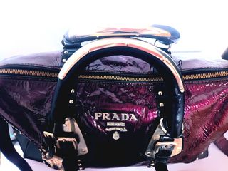 Bolso Prada Burdeos Piel