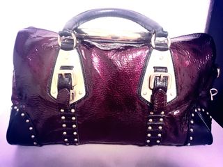 Bolso Prada Burdeos Piel