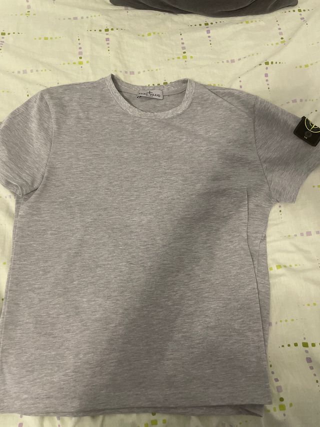 Camiseta Stone Island gris talla S