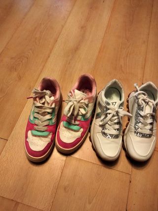 Zapatillas Barbie & Guess niña 36