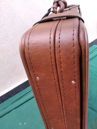Maleta Gladiator Vintage Marrón