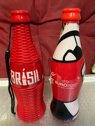 2 Botellas Coca-Cola Mundial