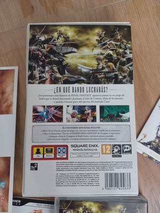 Dissidia Final Fantasy PSP Edición Limitada PAL ES