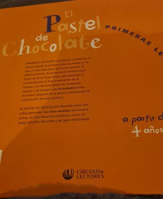 Libro: "El pastel de chocolate"