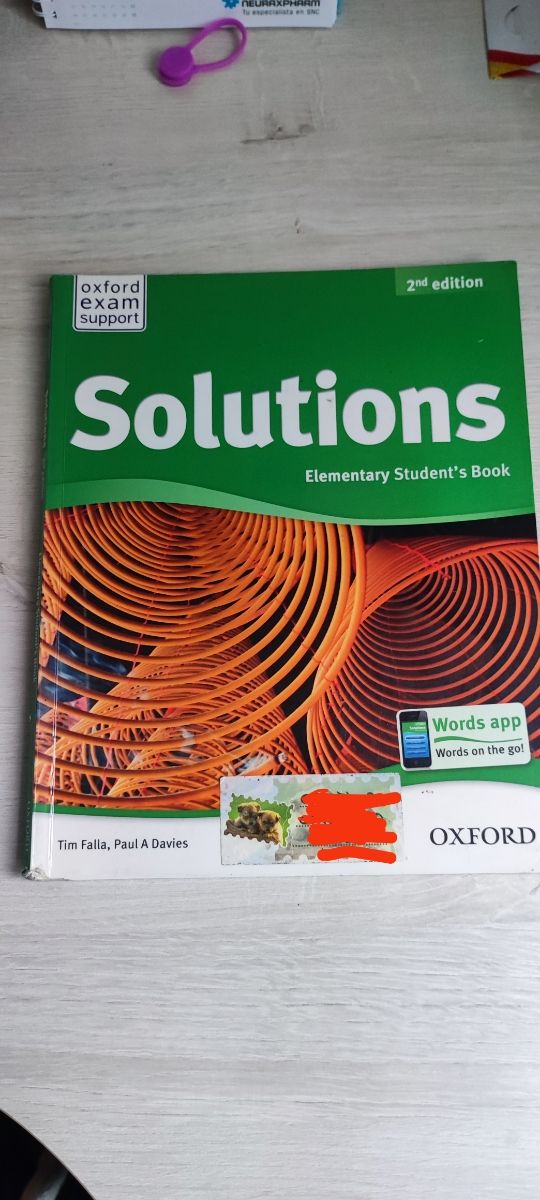 Solutions 2nd edition Elementary. Student's Boo...