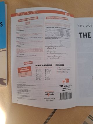 TINTIN Colección 20 libros Ingles
+ ficha ejercios