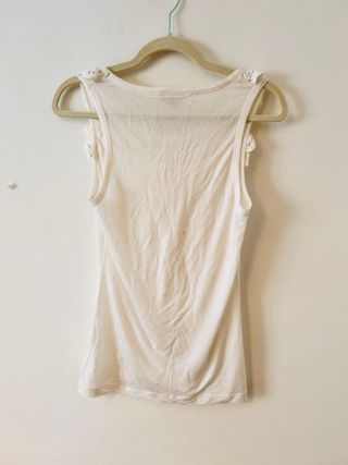 Camiseta Massimo Dutti blanca - Talla M