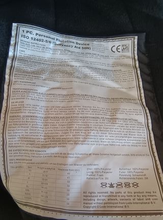 Mono térmico impermeable 50N