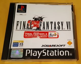 Final Fantasy VI 6 PS1 PlayStation 1