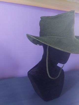 Cappello texano estivo verde oliva militare 
