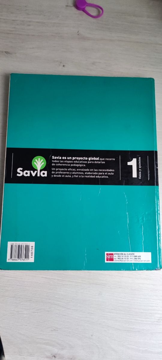 Física y química. 1 Bachillerato. Savia