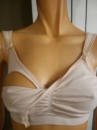 Reggiseno allattamento beige