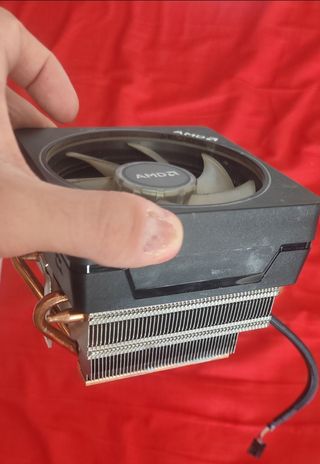Placa base + CPU + RAM + disipador