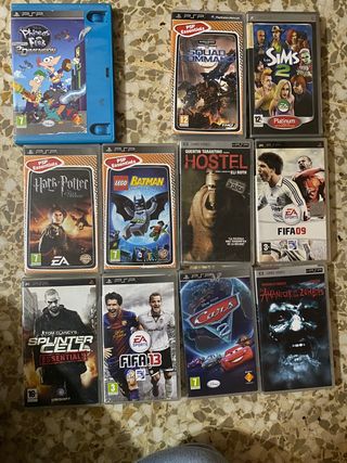11 Juegos PSP Variados