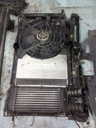 Radiadores y frente completo peugeot 207 1.6 HDI 