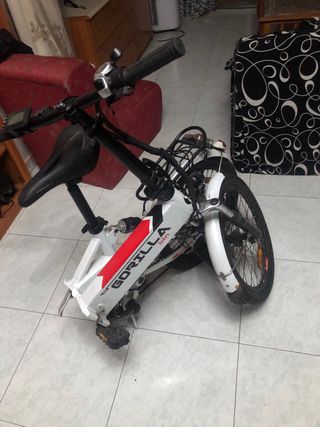 NEGOCIABLE. Bici eléctrica plegable Gorilla Bike