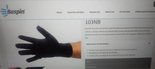 Guantes Baspin 103-NB Talla 10