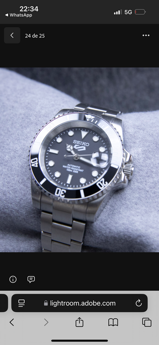 Reloj Seiko  movimiento citizen