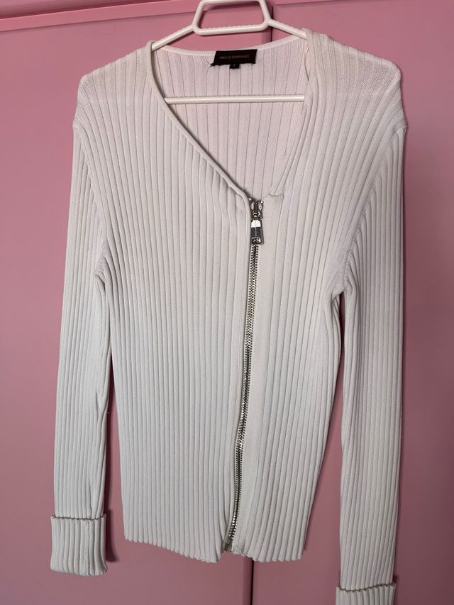Chaqueta blanca Adolfo Domínguez talla S