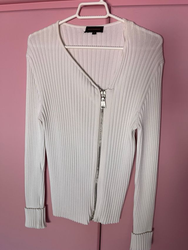 Chaqueta blanca Adolfo Domínguez talla S