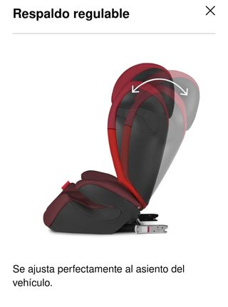 Silla coche Civex Gold Solution M-Fix 2-3