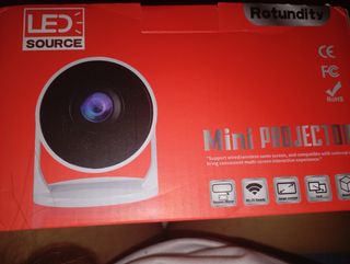 MiniProyector LED Blanco WiFi