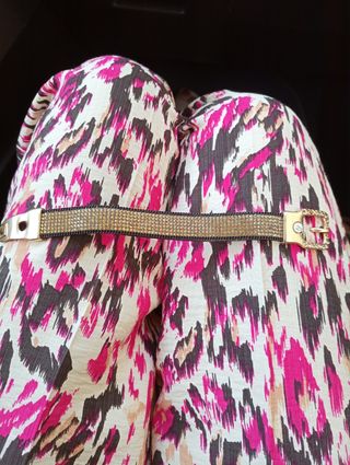 Pulsera dorada circonitas - Elegante