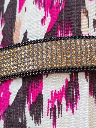 Pulsera dorada circonitas - Elegante