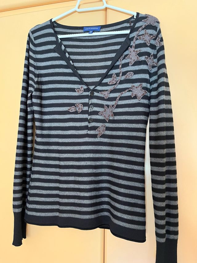 Suéter rayas Adolfo Domínguez L