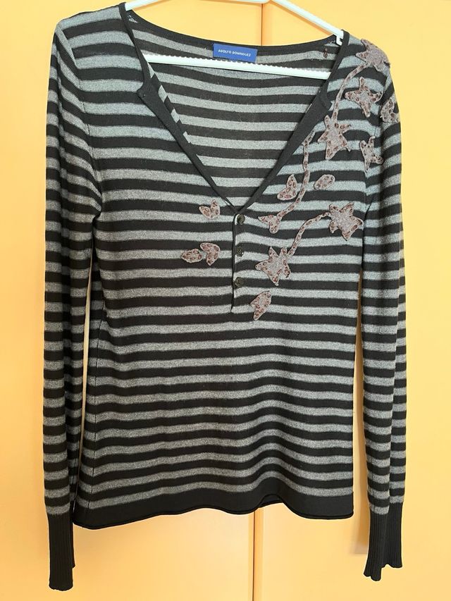 Suéter rayas Adolfo Domínguez L