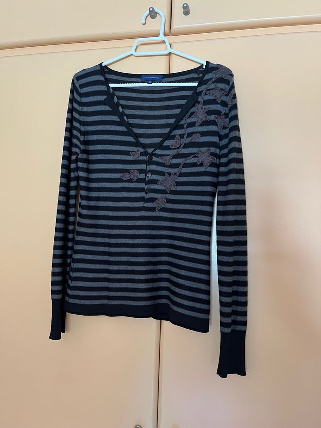 Suéter rayas Adolfo Domínguez L